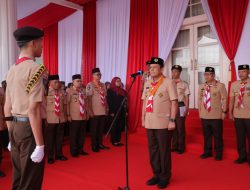Pimpin Upacara Hari Pramuka ke-64,  Ansar Ajak Generasi Muda Jadi Insan Pancasila