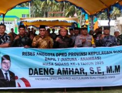 Reses di Midai, Anggota DPRD Kepri Dapil Natuna-Anambas Daeng Amhar Tampung Sejumlah Keluhan Masyarakat
