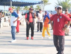 Senam Bersama dan Perayaan Ulang Tahun ASN, Wali Kota Lis Hadirkan Suasana Baru di Tugu Sirih