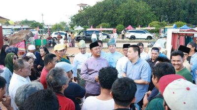 Dengarkan Suara Pedagang, Ketua dan Sejumlah Anggota DPRD Kepri Turun Langsung ke Kawasan Gurindam 12