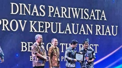 Dispar Kepri Raih Best of The Best Branding Promotion di Ajang Jatim Fest 2025