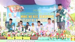 Ketua DPRD Kepri Hadiri Puncak Safari Maulidurrasul dan Hari Santri Nasional 2025 MWC NU Sekupang