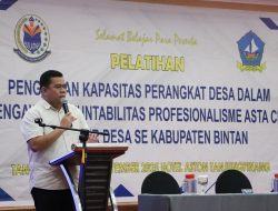 Sekda Bintan : Kemajuan Bangsa Lewat Kemajuan Daerah, Kemajuan Daerah Dimulai Dari Desa