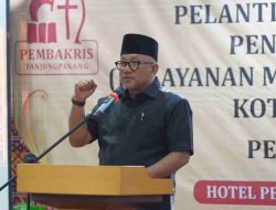 Hadiri Pelantikan Pengurus PEMBAKRIS, Wali Kota Lis Apresiasi Komitmen Nyata Dalam Mendukung Kehidupan Sosial yang Harmonis