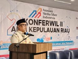 Wagub Nyanyang Buka Buka Konferwil II AMSI Kepri, Usung Tema Masa Depan Media Siber di Tengah Perkembangan Al