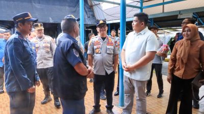 Bupati Roby Tinjau Kesiapan Pos Pengamanan Nataru di Pelabuhan Bulang Linggi Tanjung Uban Kabupaten Bintan