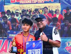 Wali Kota Lis Apresiasi Pembinaan Atlet Muda Turnamen Sepak Bola Usia Dini SSB Gurindam Pratama