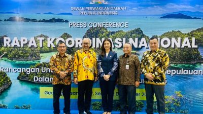 Pj Sekdaprov Kepri Hadiri Rakornas RUU Daerah Kepulauan di DPD RI, Berharap Segera Dibahas DPR RI