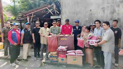 Pemko Tanjungpinang Salurkan Bantuan Sosial bagi Korban Kebakaran di Jalan Bintan