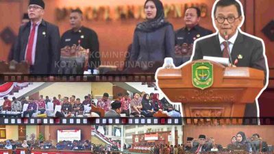 Hadiri Rapat Paripurna DPRD, Wawako Raja Ariza Sampaikan Jawaban Wali Kota atas Dua Ranperda