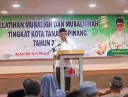 Pelatihan Mubaligh dan Mubalighah: Wali Kota Lis Dorong Dakwah Ramadan Tersampaikan