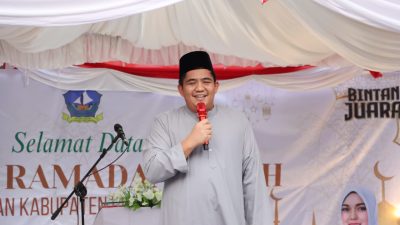 Safari Ramadan Ketiga, Bupati dan Wakil Bupati Bintan Sambangi Kecamatan Binut dan SKL Kabupaten Bintan