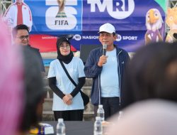 Gubernur Ansar Pimpin Penyambutan Kick Off Piala Dunia FIFA 2026 di Tugu Sirih Tanjungpinang