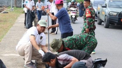 Ketua DPRD Kepri Pimpin Aksi Bersih-Bersih di Sei Harapan, Wujudkan Indonesia ASRI