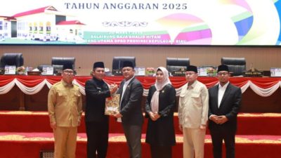 DPRD Kepri Terima LKPj Gubernur Tahun 2025