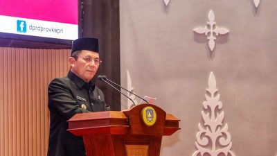 Sampaikan Nota Pengantar LKPJ 2025 di DPRD Kepri, Gubernur Ansar: Mayoritas Indikator Kinerja Pembangunan Capai Kategori Sangat Tinggi