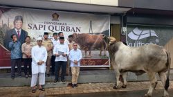 Berbagi Hari Raya Iduladha: Ketua DPRD Kepri, Iman Sutiawan Serahkan Sapi Kurban Bantuan Presiden untuk Masyarakat Kepri