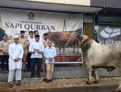 Berbagi Hari Raya Iduladha: Ketua DPRD Kepri, Iman Sutiawan Serahkan Sapi Kurban Bantuan Presiden untuk Masyarakat Kepri