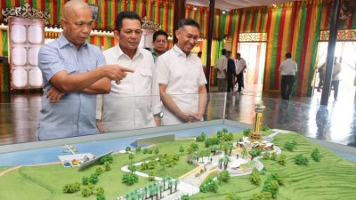Gubernur Ansar Dampingi JAM-Intel Kejagung Jelajahi Sejarah Pulau Penyengat
