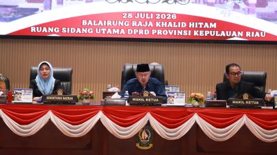 Usai Gubernur Ansar Tanggapi Pandangan Umum Fraksi-fraksi, DPRD Kepri Bentuk Pansus Ranperda Penyelenggaraan Peternakan dan Kesehatan Hewan