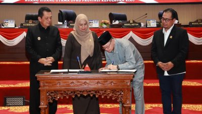DPRD Kepri Gelar Paripurna Pengesahan Ranperda Pertanggungjawaban APBD 2025, Sejumlah Rekomendasi Strategis Disampaikan