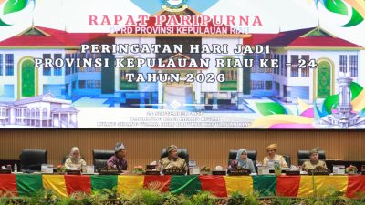 Dari Penyengat Menyatukan Semangat, DPRD Kepri Gelar Paripurna Istimewa Hari Jadi ke-24 Provinsi Kepri