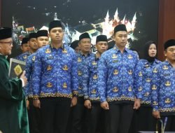 Sekda Misni Lantik PNS dan Pejabat Fungsional Pemprov Kepri