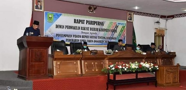 DPRD dan Pemkab Natuna Menggelar Rapat Paripurna Rancangan Perubahan APBD Tahun Anggaran 2020 DPRD dan Pemkab Natuna Menggelar Rapat Paripurna Rancangan Perubahan APBD Tahun Anggaran 2020