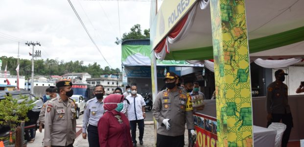 Plt. Wali Kota Tanjungpinang Rahma Tinjau Posko Pengamanan Plt. Wali Kota Tanjungpinang Rahma Tinjau Posko Pengamanan