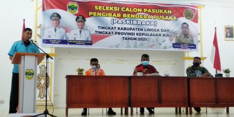 Seleksi Calon Paskibraka Kabupaten Lingga Tahun 2021 Dimulai