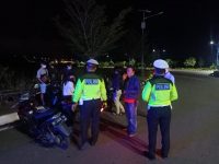 Berikan Rasa Aman Kepada Masyarakat, Sat Lantas Polresta Tanjungpinang Rutin Patroli di Jam Rawan